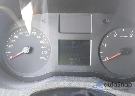 2019 Mercedes-Benz Sprinter 2500 High Roof V6 из США, поврежденный, VIN WD4PF1CD4KP143485